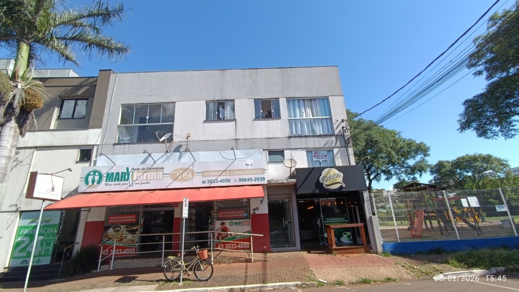 Kitnet para locacao no Centro em Apucarana com 0m² por R$ 1.100,00