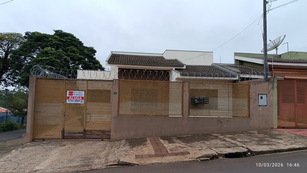 Residência para locacao no Jardim Diamantina em Apucarana com 80m² por R$ 1.200,00