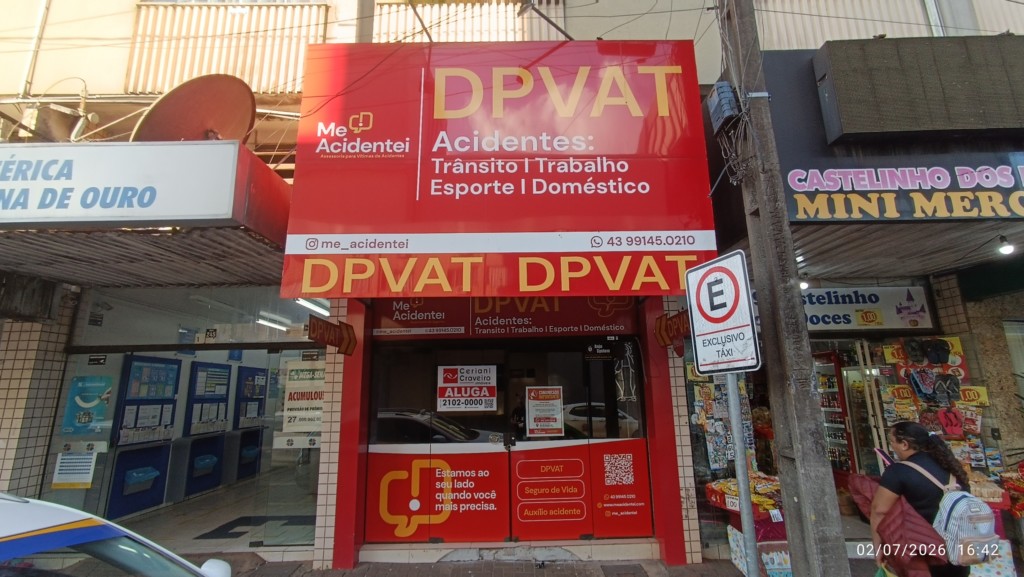 Sala Comercial para locacao no Centro em Apucarana com 0,00m² por R$ 5.000,00