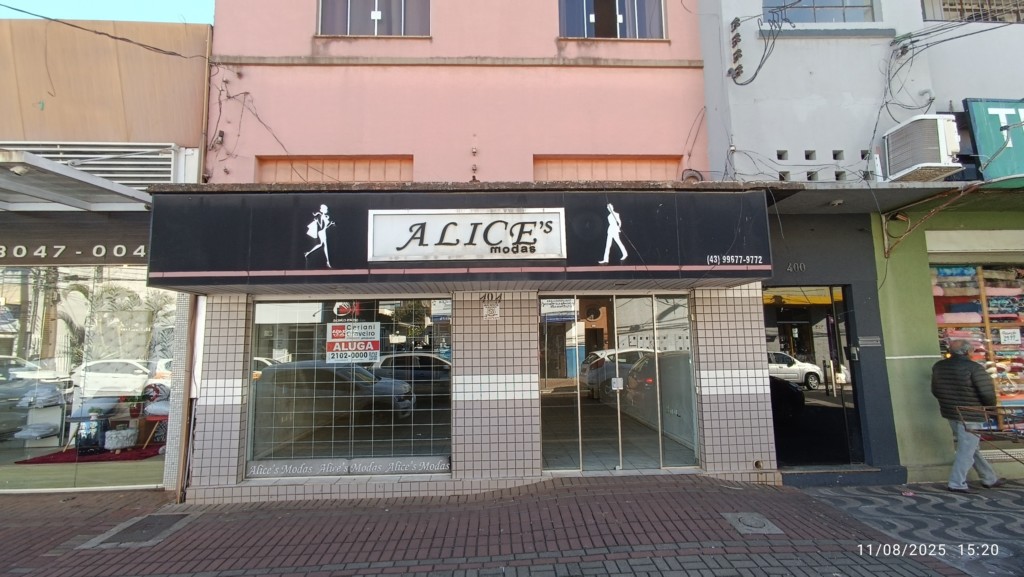 Sala Comercial para locacao no Centro em Apucarana com 0m² por R$ 2.500,00