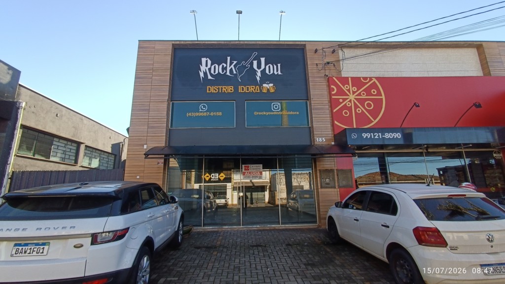 Salão para locacao no Vila Sao Jose em Apucarana com 0,00m² por R$ 3.300,00