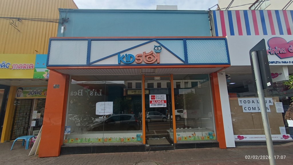 Sala Comercial para locacao no Centro em Apucarana com 40m² por R$ 16.000,00