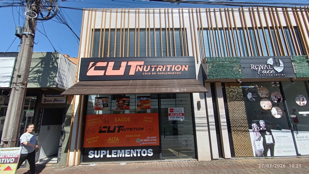 Sala Comercial para locacao no Centro em Apucarana com 0m² por R$ 4.000,00