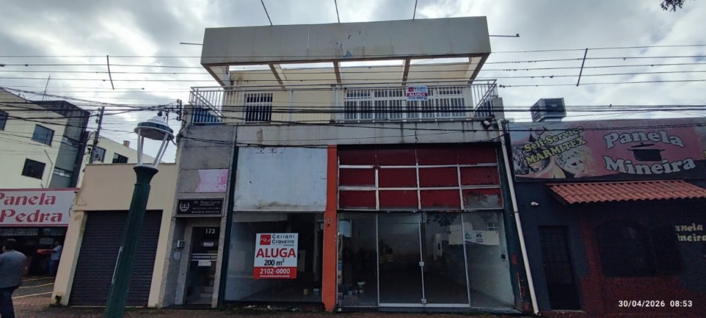 Sala Com_ Não Térrea para locacao no Centro em Apucarana com 28m² por R$ 750,00