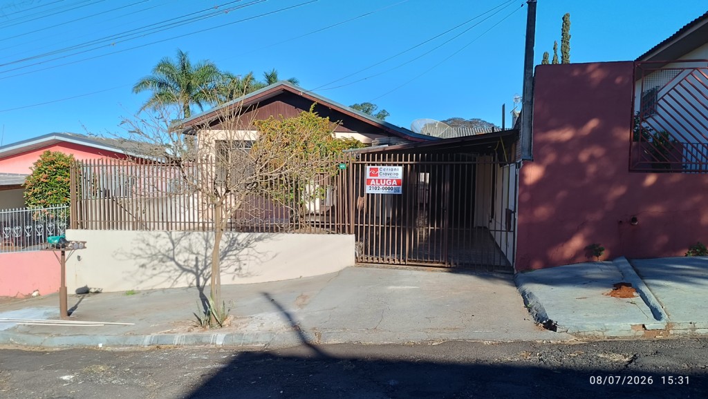 Residência para locacao no Vila Sao Jose Bassa em Apucarana com 0,00m² por R$ 1.250,00