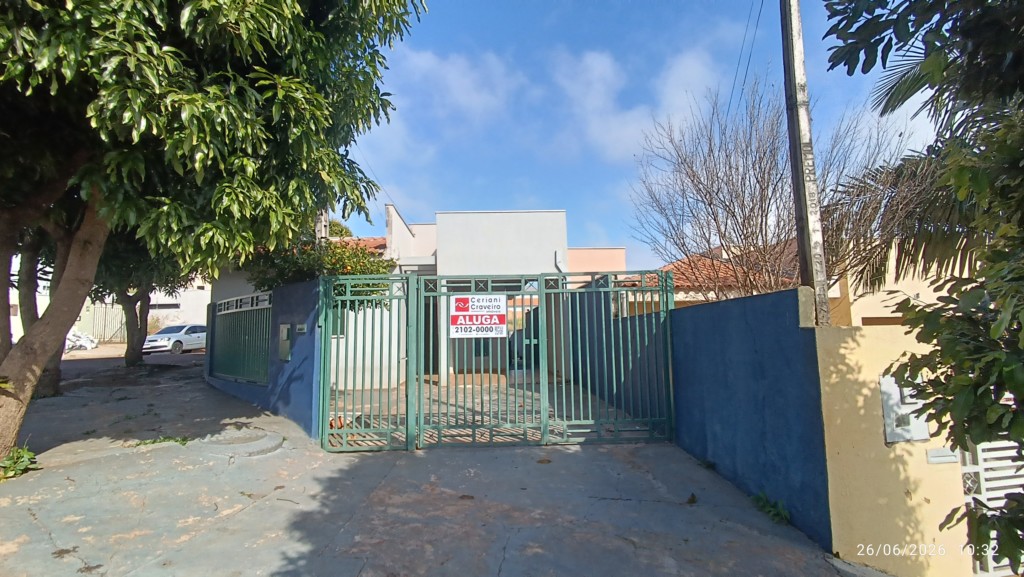 Residência para locacao no Loteamento Residencial Miriam em Apucarana com 0,00m² por R$ 1.250,00