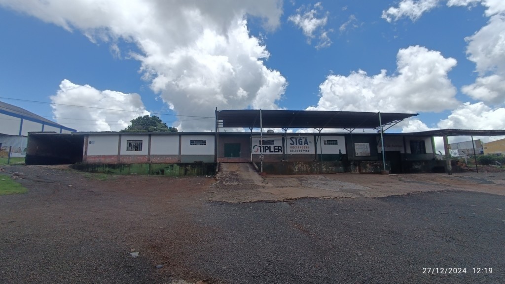 Barracão_galpão para locacao no Barra Funda em Apucarana com 400m² por R$ 2.800,00