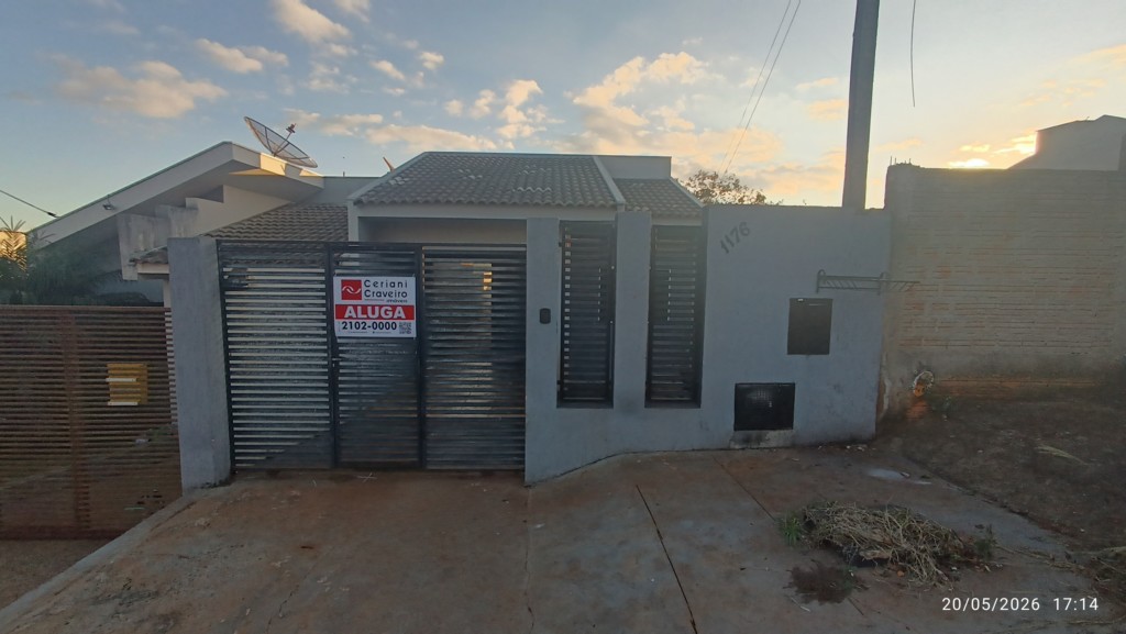 Residência para locacao no Residencial Interlagos em Apucarana com 0m² por R$ 1.100,00