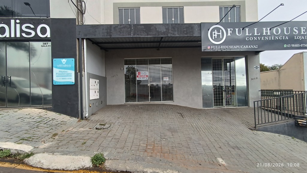 Sala Comercial para locacao no Nucleo Habitacional Papa Joao Paulo em Apucarana com 0,00m² por R$ 1.350,00