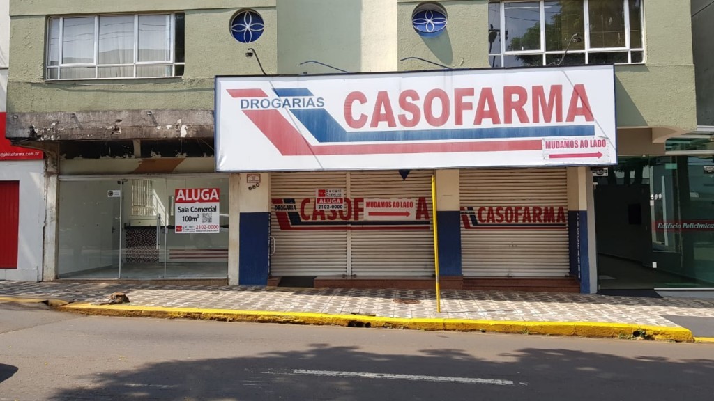 Sala Comercial para locacao no Centro em Apucarana com 0m² por R$ 4.300,00