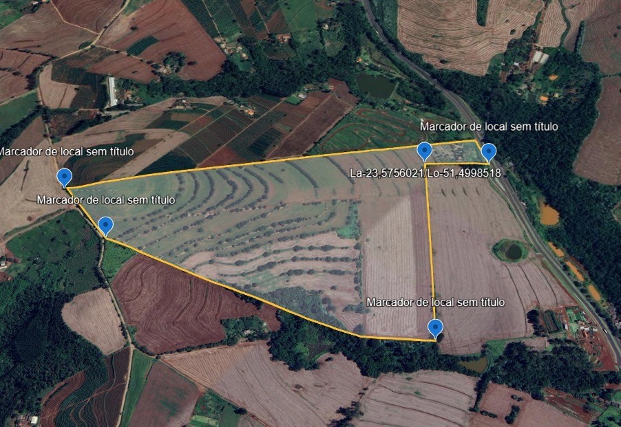 Área Rural para venda no Gleba Pirapo em Apucarana com 532.682m² por R$ 12.100.000,00