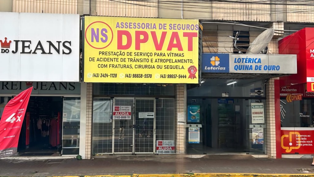 Sala Comercial para locacao no Centro em Apucarana com 0m² por R$ 5.000,00