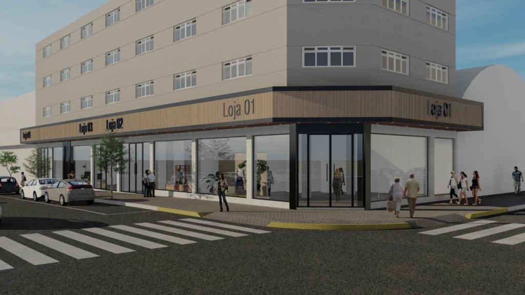 Apartamento para locacao no Centro em Apucarana com 0m² por R$ 1.300,00