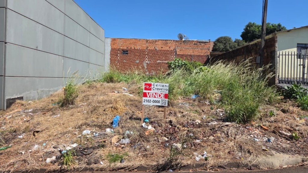 Terreno Residencial para venda no Jardim Ponta Grossa em Apucarana com 134,4m² por R$ 75.000,00