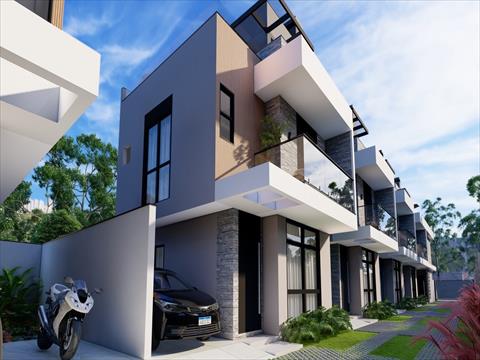 Sobrado para venda no Hauer em Curitiba com 134,2m² por R$ 719.000,00