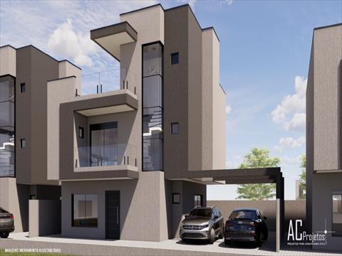 Sobrado para venda no Hauer em Curitiba com 151,9m² por R$ 1.250.000,00