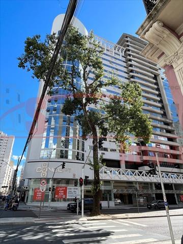 Cjto Comercial/sala para locacao no Centro em Curitiba com 172,13m² por R$ 5.625,00