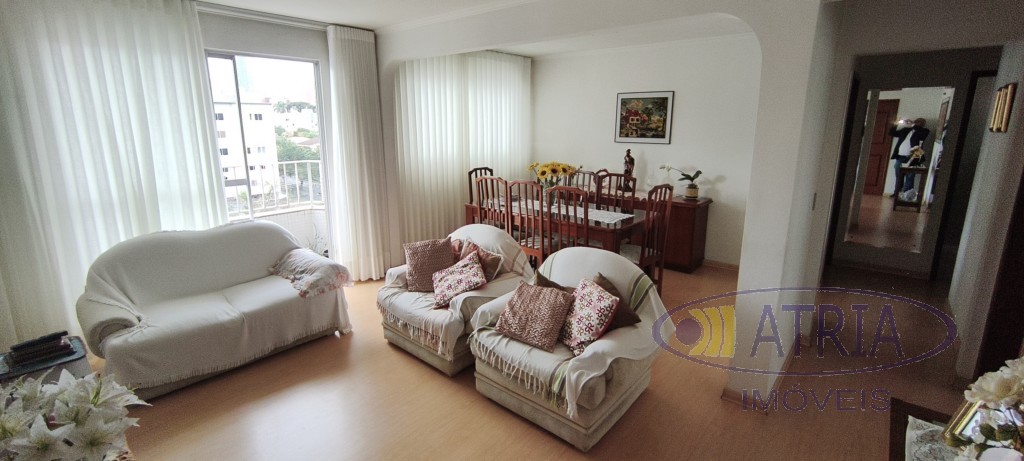 Apartamento para locacao no Vila Izabel em Curitiba com 153,17m² por R$ 5.000,00