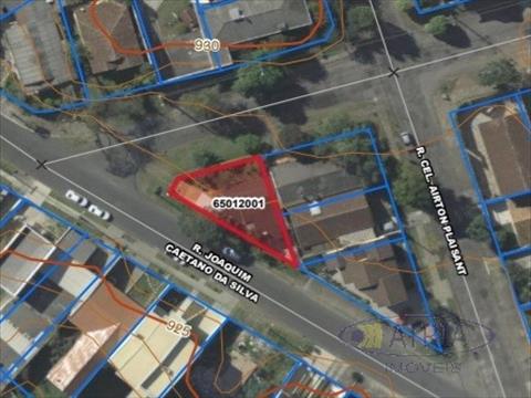 Terreno para venda no Santa Quiteria em Curitiba com 250m² por R$ 620.000,00