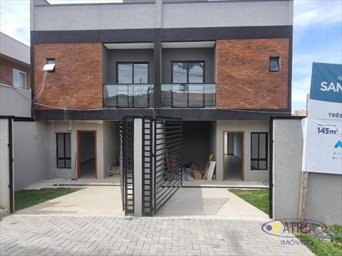 Sobrado para venda no Xaxim em Curitiba com 140m² por R$ 669.000,00