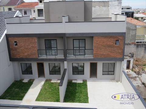 Sobrado para venda no Xaxim em Curitiba com 142m² por R$ 669.000,00