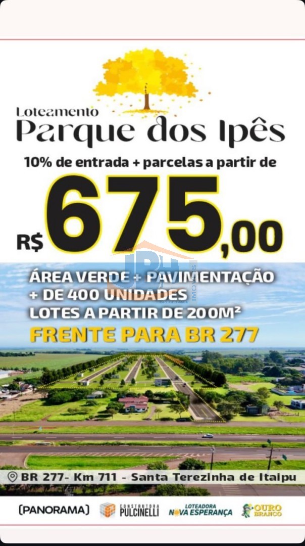 Terreno no Area Industrial em Santa Terezinha de Itaipu