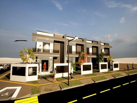 Sobrado para venda no Nereidas em Guaratuba com 96,47m² por R$ 489.000,00