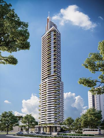 Apartamento para venda no Champagnat em Curitiba com 292,16m² por R$ 2.837.900,00