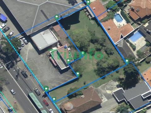 Terreno para locacao no Sao Braz em Curitiba com 1.163m² por R$ 2.040,00