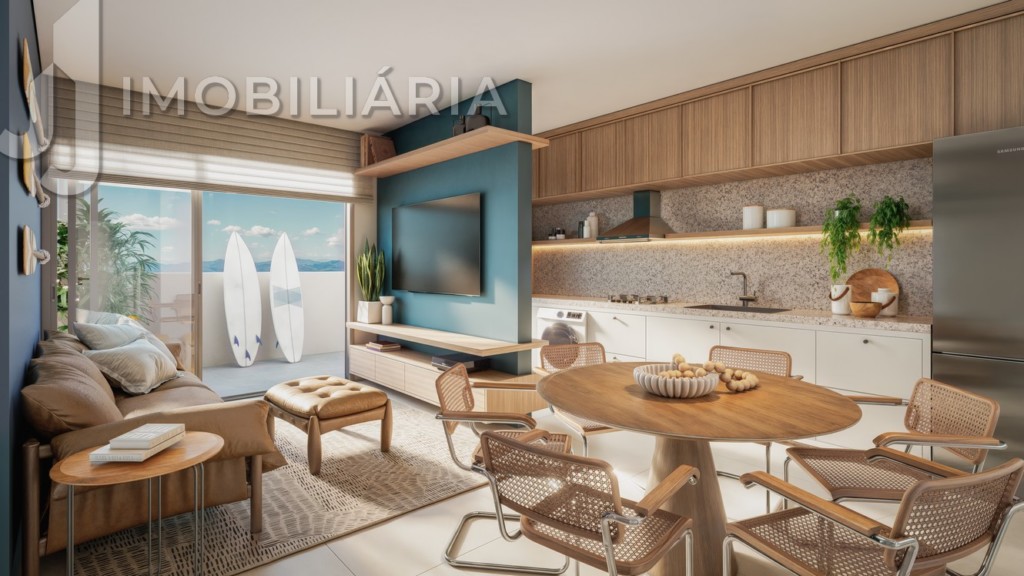 Apartamento para venda no Cachoeira do Bom Jesus em Florianopolis com 24,48m² por R$ 394.438,64