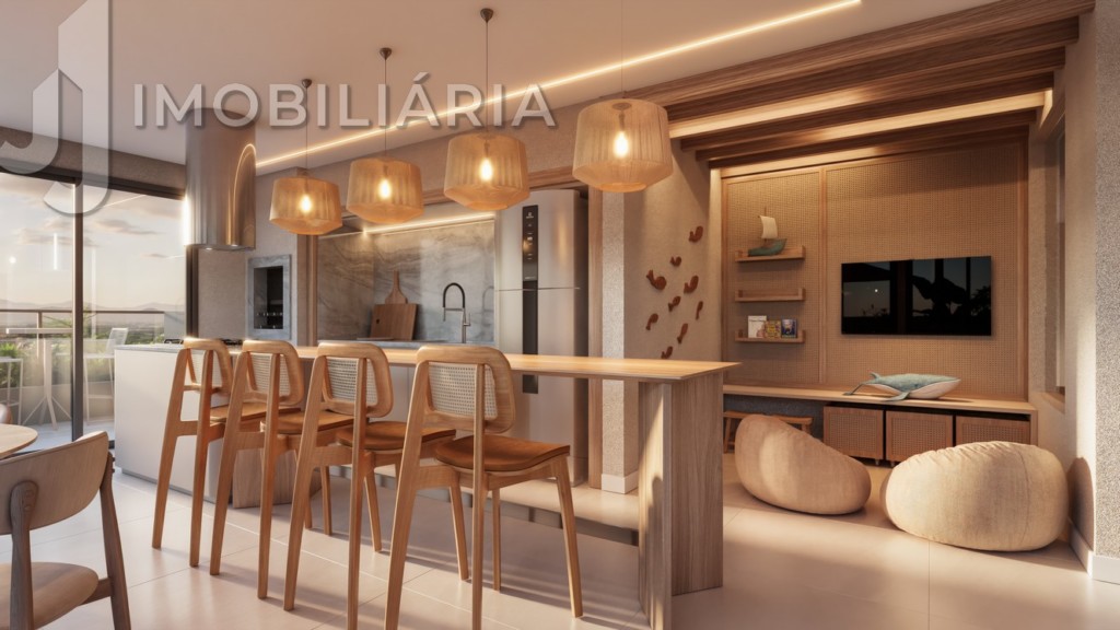 Apartamento para venda no Cachoeira do Bom Jesus em Florianopolis com 24,48m² por R$ 394.438,64