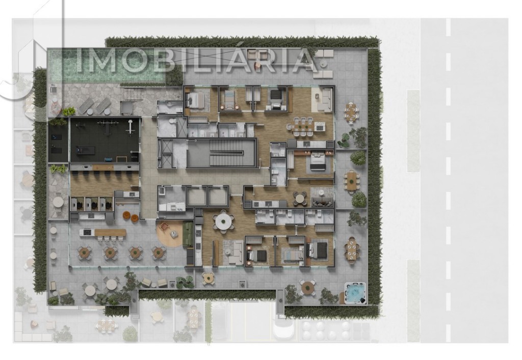 Apartamento para venda no Cachoeira do Bom Jesus em Florianopolis com 24,48m² por R$ 394.438,64