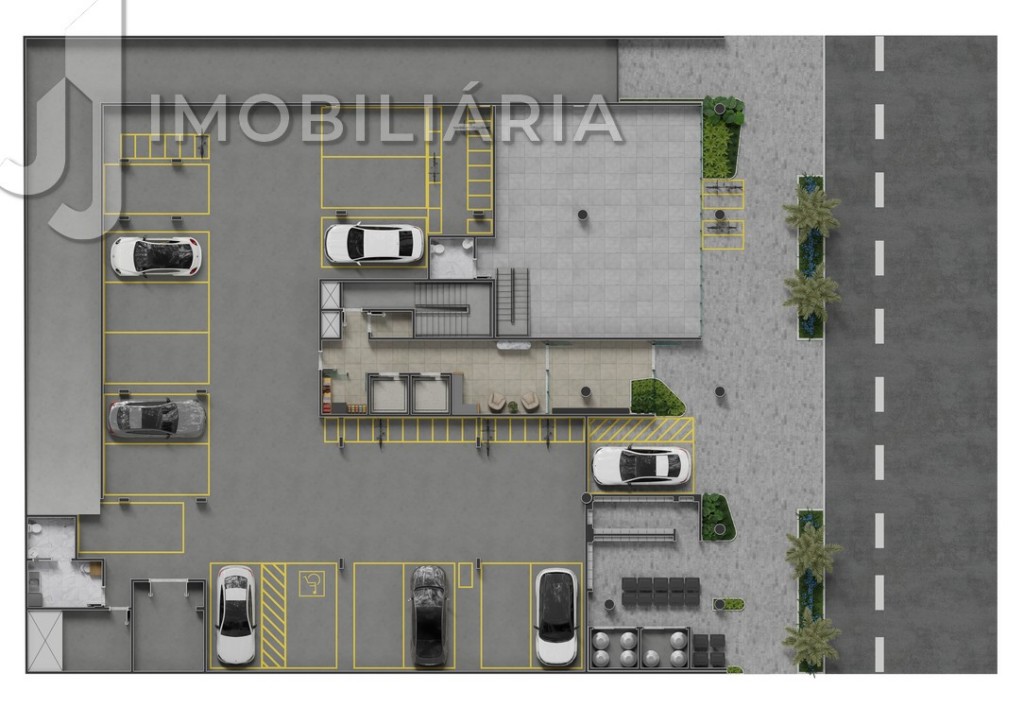 Apartamento para venda no Cachoeira do Bom Jesus em Florianopolis com 24,48m² por R$ 394.438,64