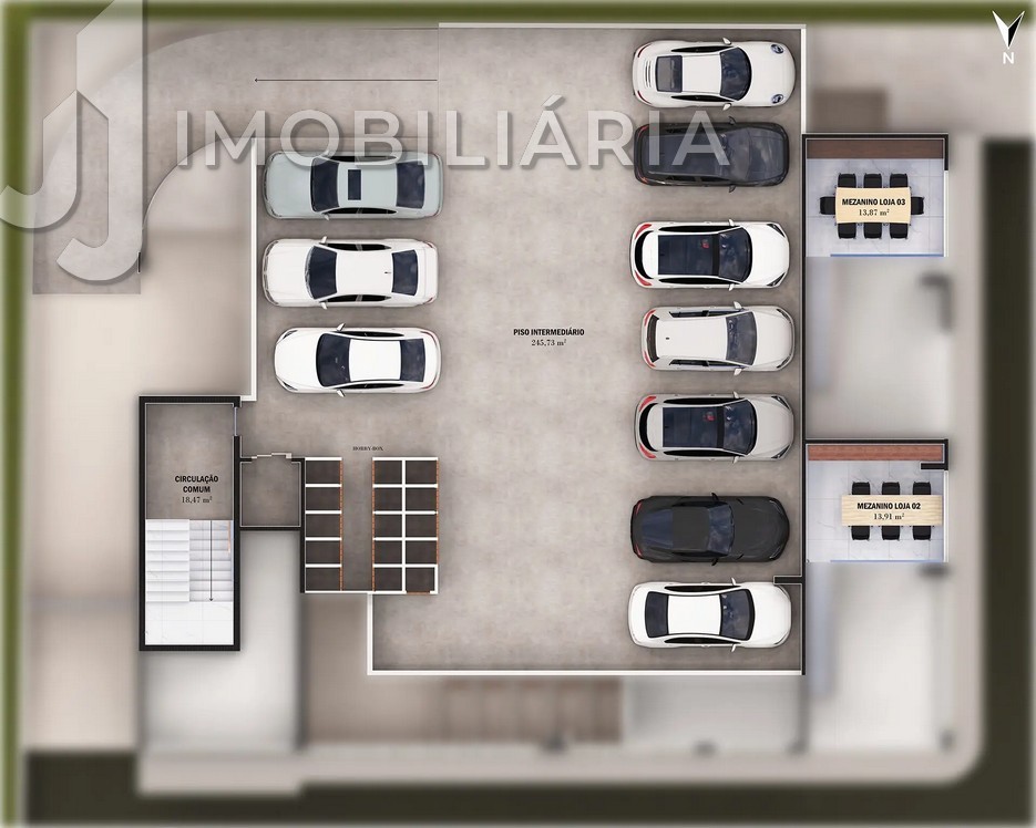 Apartamento para venda no Ingleses do Rio Vermelho em Florianopolis com 47,74m² por R$ 486.997,50