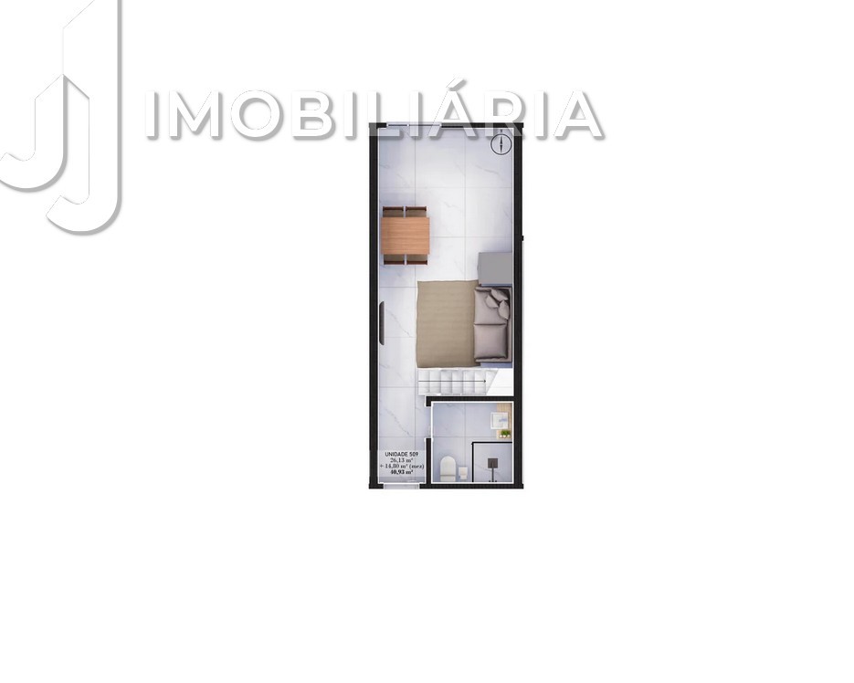 Apartamento para venda no Ingleses do Rio Vermelho em Florianopolis com 40,93m² por R$ 548.800,34