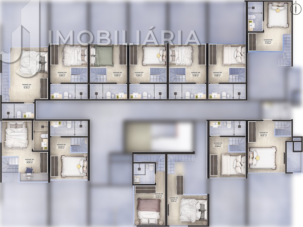 Cobertura para venda no Ingleses do Rio Vermelho em Florianopolis com 59,89m² por R$ 684.700,25