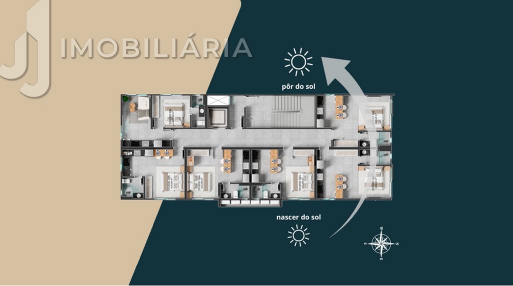Apartamento para venda no Ingleses do Rio Vermelho em Florianopolis com 24m² por R$ 369.000,00