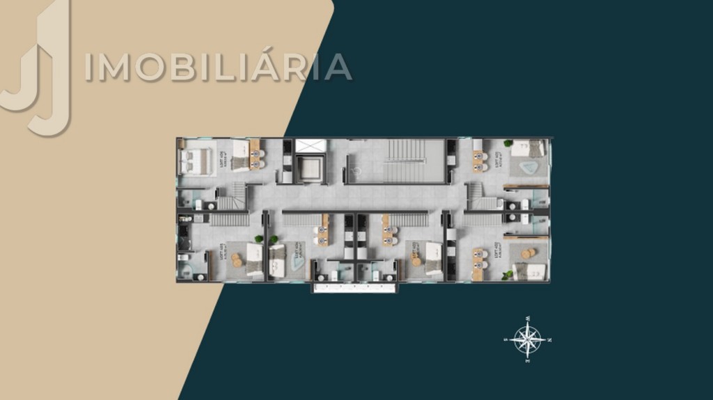 Apartamento para venda no Ingleses do Rio Vermelho em Florianopolis com 24m² por R$ 369.000,00