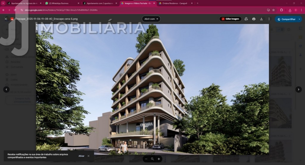 Apartamento para venda no Canasvieiras em Florianopolis com 42m² por R$ 441.000,00