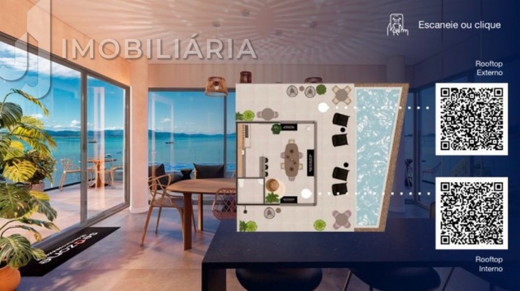 Apartamento para venda no Cachoeira do Bom Jesus em Florianopolis com 35m² por R$ 570.000,00