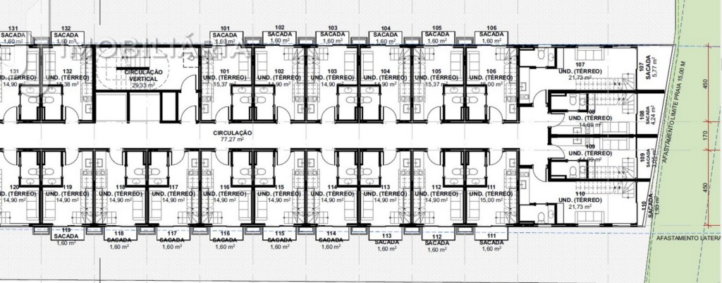 Apartamento para venda no Cachoeira do Bom Jesus em Florianopolis com 35m² por R$ 570.000,00