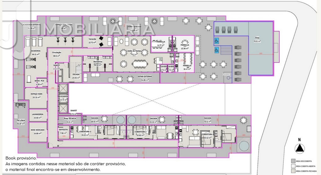 Cjto Comercial_sala para venda no Ingleses do Rio Vermelho em Florianopolis com 71,57m² por R$ 837.215,00