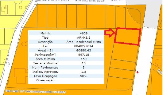Terreno para venda no Ingleses do Rio Vermelho em Florianopolis com 1.250m² por R$ 2.150.000,00