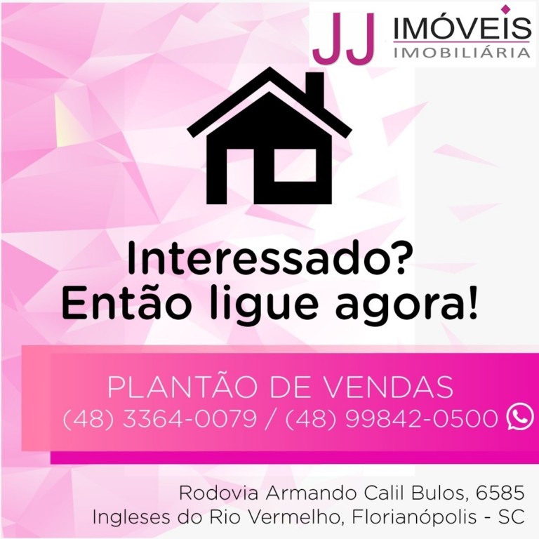 Apartamento para venda no Ingleses do Rio Vermelho em Florianopolis com 62m² por R$ 450.000,00