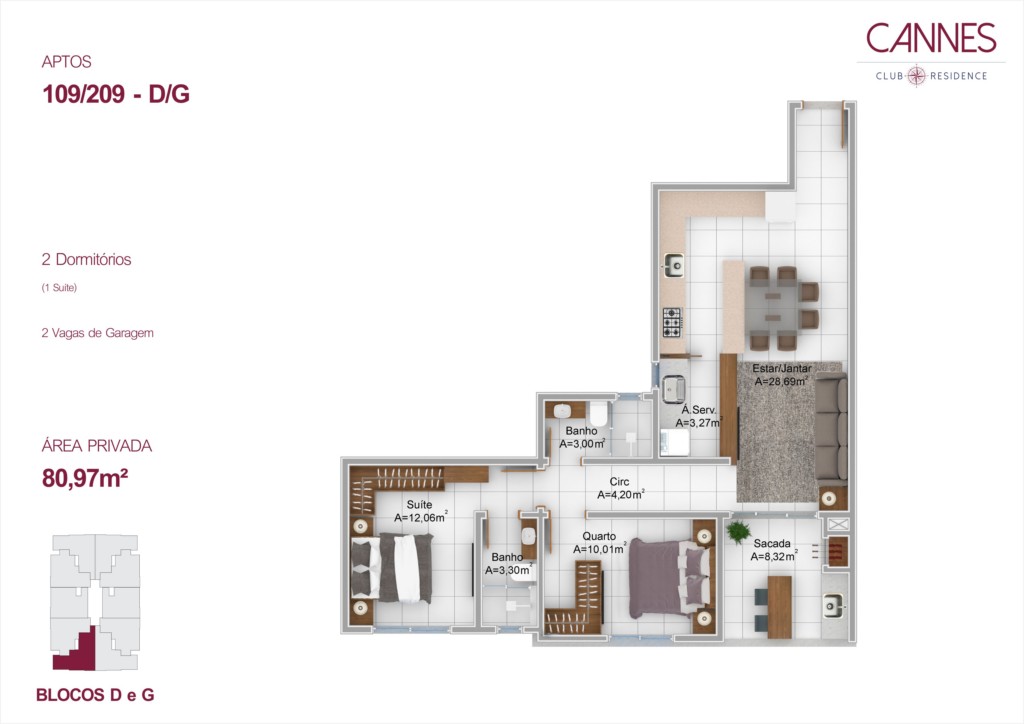 Apartamento para venda no Ingleses do Rio Vermelho em Florianopolis com 112m² por R$ 798.000,00 Apartamento para venda no Ingleses do Rio Vermelho em Florianopolis com 112m² por R$ 798.000,00
