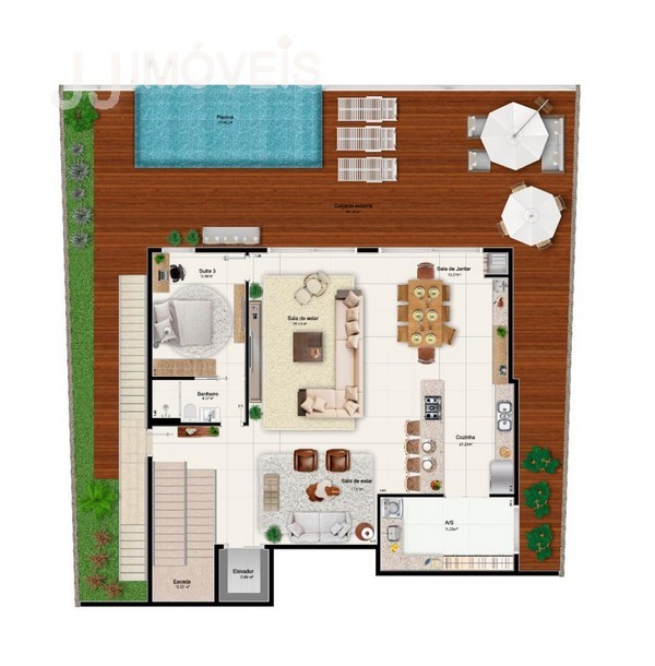 Casa Residencial para venda no Ingleses do Rio Vermelho em Florianopolis com 390m² por R$ 4.200.000,00