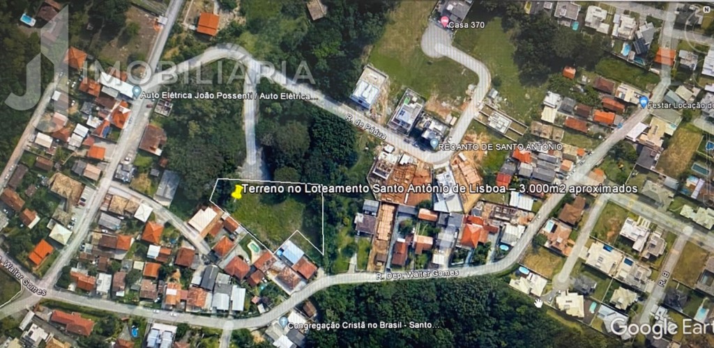 Terreno para venda no Santo Antonio de Lisboa em Florianopolis com 3.000m² por R$ 3.500.000,00