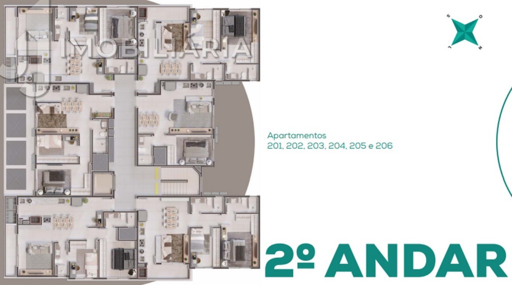 Apartamento para venda no Cachoeira do Bom Jesus em Florianopolis com 80,14m² por R$ 472.607,18