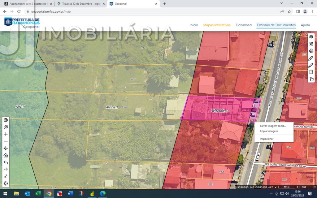 Terreno para venda no Ingleses do Rio Vermelho em Florianopolis com 12.096m² por R$ 4.300.000,00 Terreno para venda no Ingleses do Rio Vermelho em Florianopolis com 12.096m² por R$ 4.300.000,00