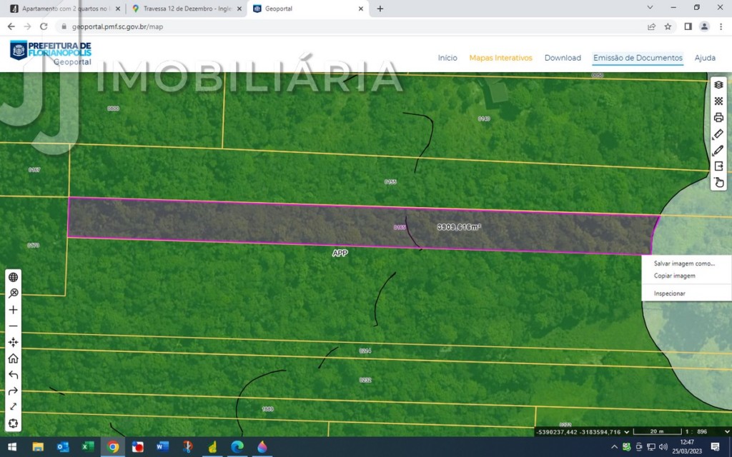 Terreno para venda no Ingleses do Rio Vermelho em Florianopolis com 12.096m² por R$ 4.300.000,00 Terreno para venda no Ingleses do Rio Vermelho em Florianopolis com 12.096m² por R$ 4.300.000,00
